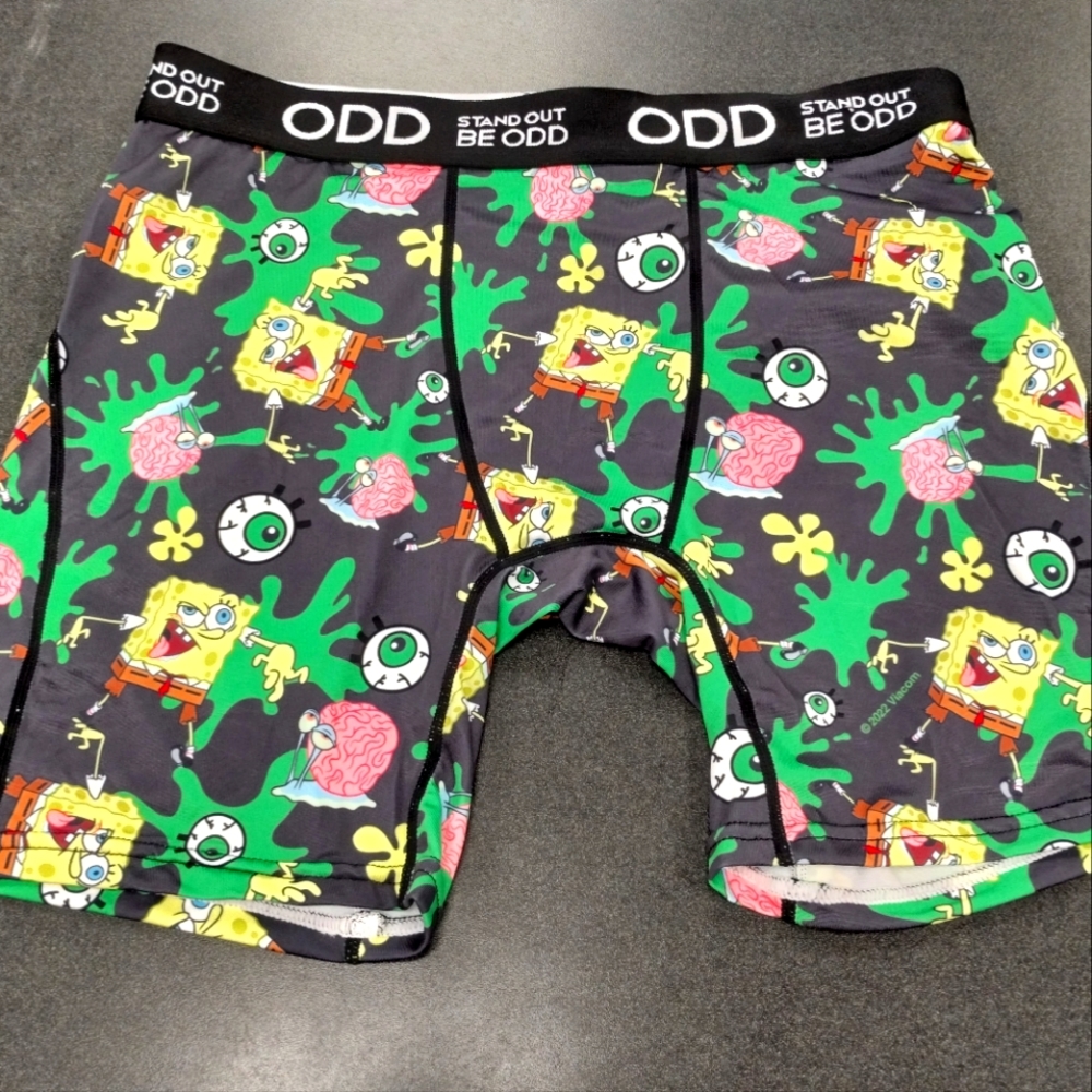 ODD l SpongeBob SquarePants Boxer Briefs l Sz M l NWT